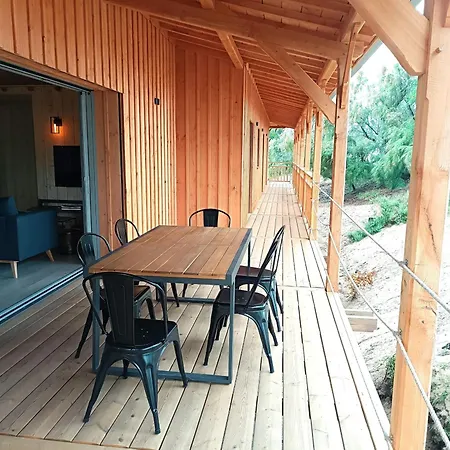 Ferienhaus Maison En Bois Sur Pilotis- 4218 Le Verdon-sur-Mer
